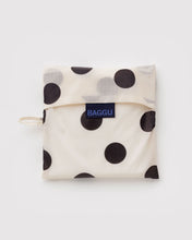 Load image into Gallery viewer, Big Baggu - Cream and Black Polka Dot