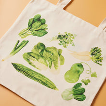 Load image into Gallery viewer, Asian Vegetable Tote Bag