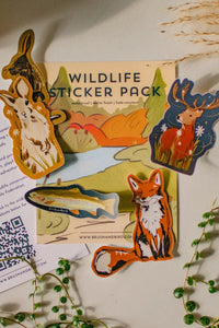 Wildlife Sticker Pack - Set of 5