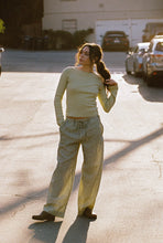 Load image into Gallery viewer, Laundered Stripe Pant - Lime Stripe