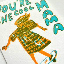 Load image into Gallery viewer, One Cool Mama Greeting Card