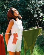 Load image into Gallery viewer, Triangle Scarf - Lime