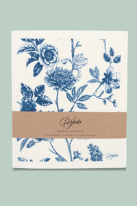 Vintage Floral Swedish Dishcloth