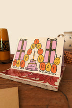 Load image into Gallery viewer, Happy Caterpillar Birthday Card