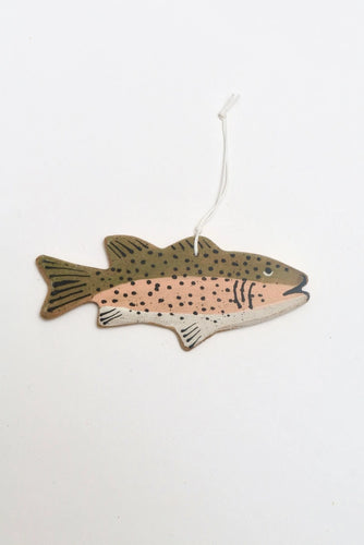 Ceramic Ornament - Trout