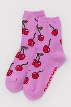 Load image into Gallery viewer, Crew Sock - Cherries