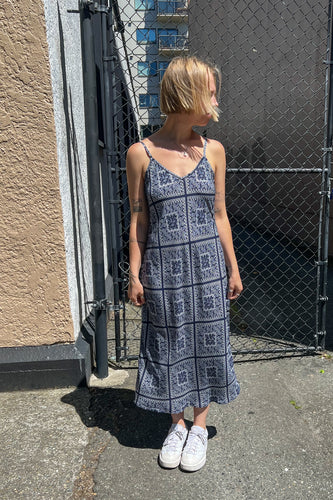 Montana Paisley Slip Dress