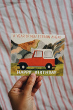 Load image into Gallery viewer, Year Of New Terrain Birthday Card