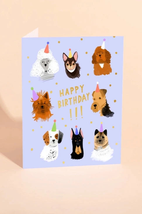 Canine Crew Birthday Card