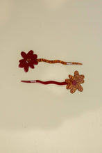 Load image into Gallery viewer, Flower French Hair Pins