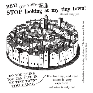 Stop Looking at my Tiny Town Book