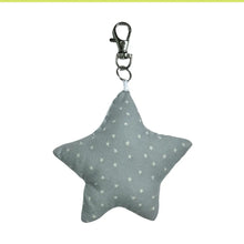 Load image into Gallery viewer, Upcycled Star Bag Charms/Keychains