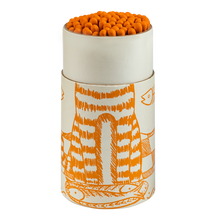 Load image into Gallery viewer, Cat and Mackerel - Large Cylinder Safety Matches