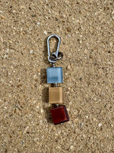 Load image into Gallery viewer, Colourful Glass Tile Bag Charm / Keychain