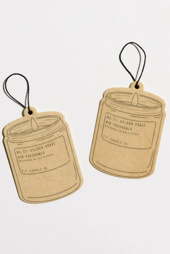 Golden Coast Air Freshener - Pack of 2