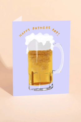 Father's Day Beer Mug Card