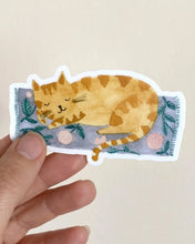 Load image into Gallery viewer, Sleepy Cat Sticker