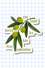 Load image into Gallery viewer, Land Loves Its Kin Sticker