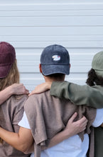 Load image into Gallery viewer, Brie Embroidered Hat - Washed Navy