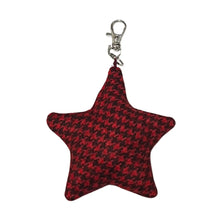 Load image into Gallery viewer, Upcycled Star Bag Charms/Keychains