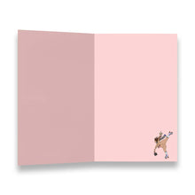 Load image into Gallery viewer, Skater Girl Brings Cake Birthday Card