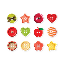 Load image into Gallery viewer, Sticker Flakes - Orchard Buttons
