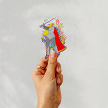 Load image into Gallery viewer, Slay Fantasy Girl Glitter Sticker