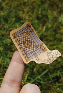 Book Magic A6 Sticker Sheet for Journals