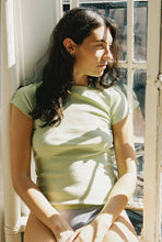 Load image into Gallery viewer, Bebe Organic Tee - Pistachio