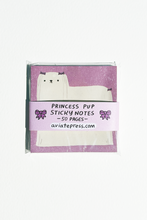 Load image into Gallery viewer, Princess Pup Sticky Notepad
