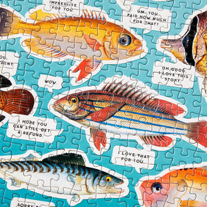 Judgy Fish 1000 Piece Puzzle