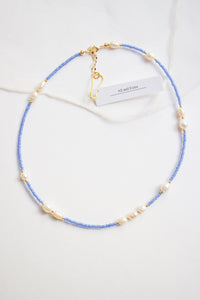Beaded Pearl Layering Necklace - 6 Colours