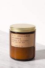 Load image into Gallery viewer, Amber and Moss PF Soy Wax Candles Canada
