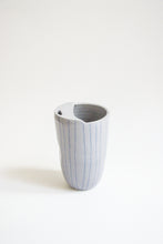 Load image into Gallery viewer, Striped Travel Cup - Blue Lavender