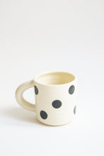 Load image into Gallery viewer, Mini Dot Mug - White + Black