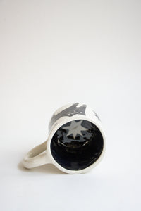 Celestial Cat Illustrated Mug