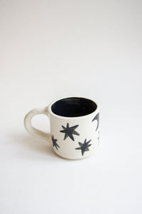 Celestial Cat Illustrated Mug