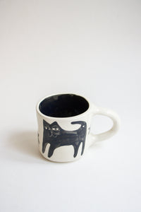 Celestial Cat Illustrated Mug