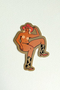 Cowgirls Stickers