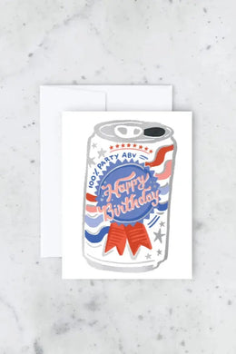 Birthday Beer Card