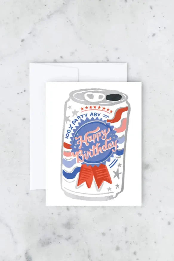 Birthday Beer Card