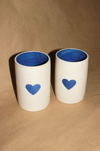 Heart Cup - Blue