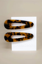 Load image into Gallery viewer, Alligator Triangle Clips - Tortoise