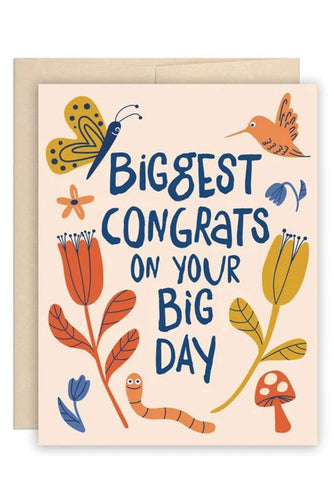 Biggest Congrats - Wedding Card