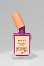 Load image into Gallery viewer, Bkind Nail Polish in Vibrant Plum Colour