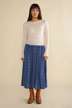 Load image into Gallery viewer, Bleu Deadstock Plaid Boxer Skirt