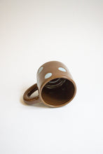 Load image into Gallery viewer, Mini Dot Mug - Mocha + Blue