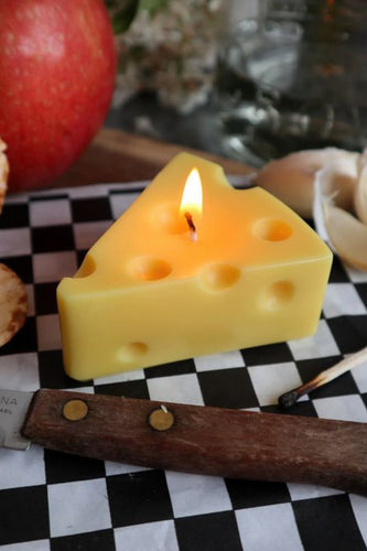 Swiss Cheese Candle