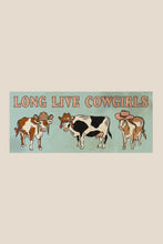 Load image into Gallery viewer, Long Live Cowgirls Bumper Sticker
