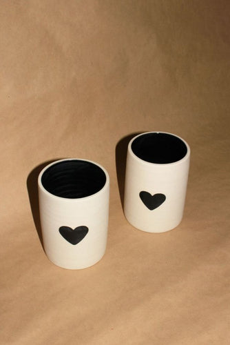 Heart Cup - Black